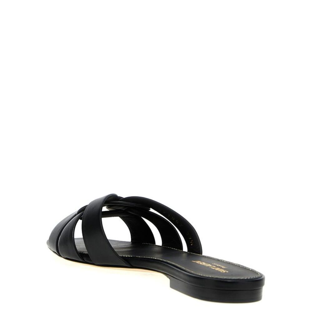 Saint Laurent Women's ‘Tribute Nu Pieds Sandals - Picture 3 of 4